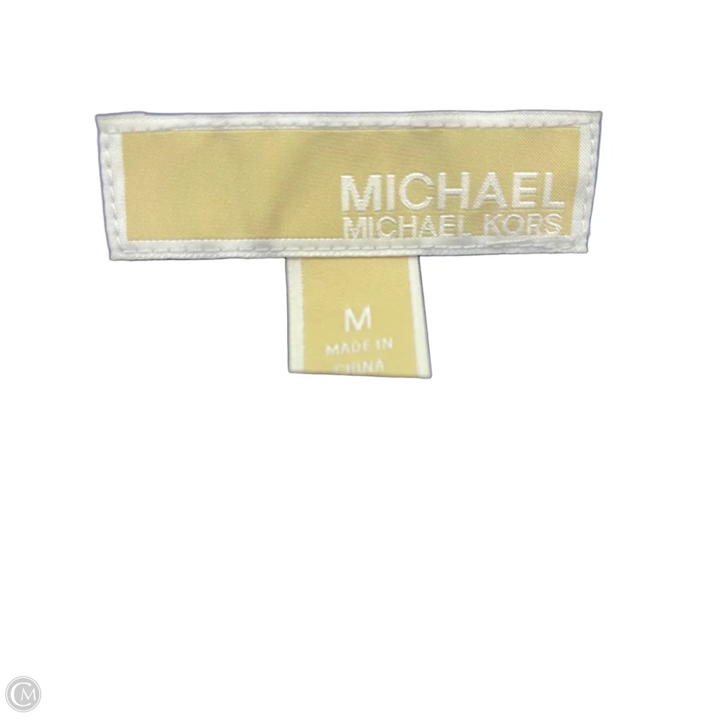 Top 3/4 Sleeve By Michael By Michael Kors In Blue, Size: M