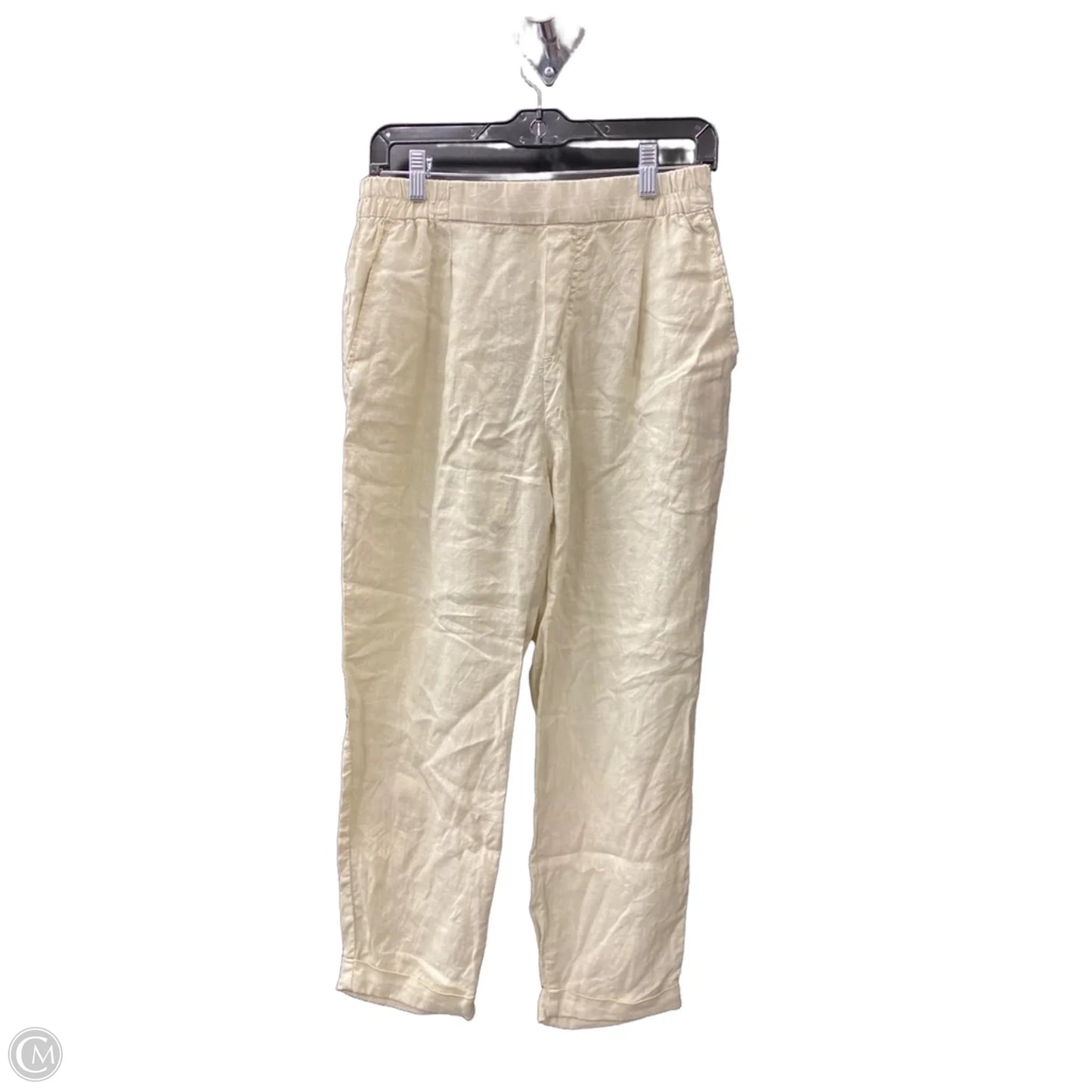 Pants Linen By Clothes Mentor In Beige, Size: M