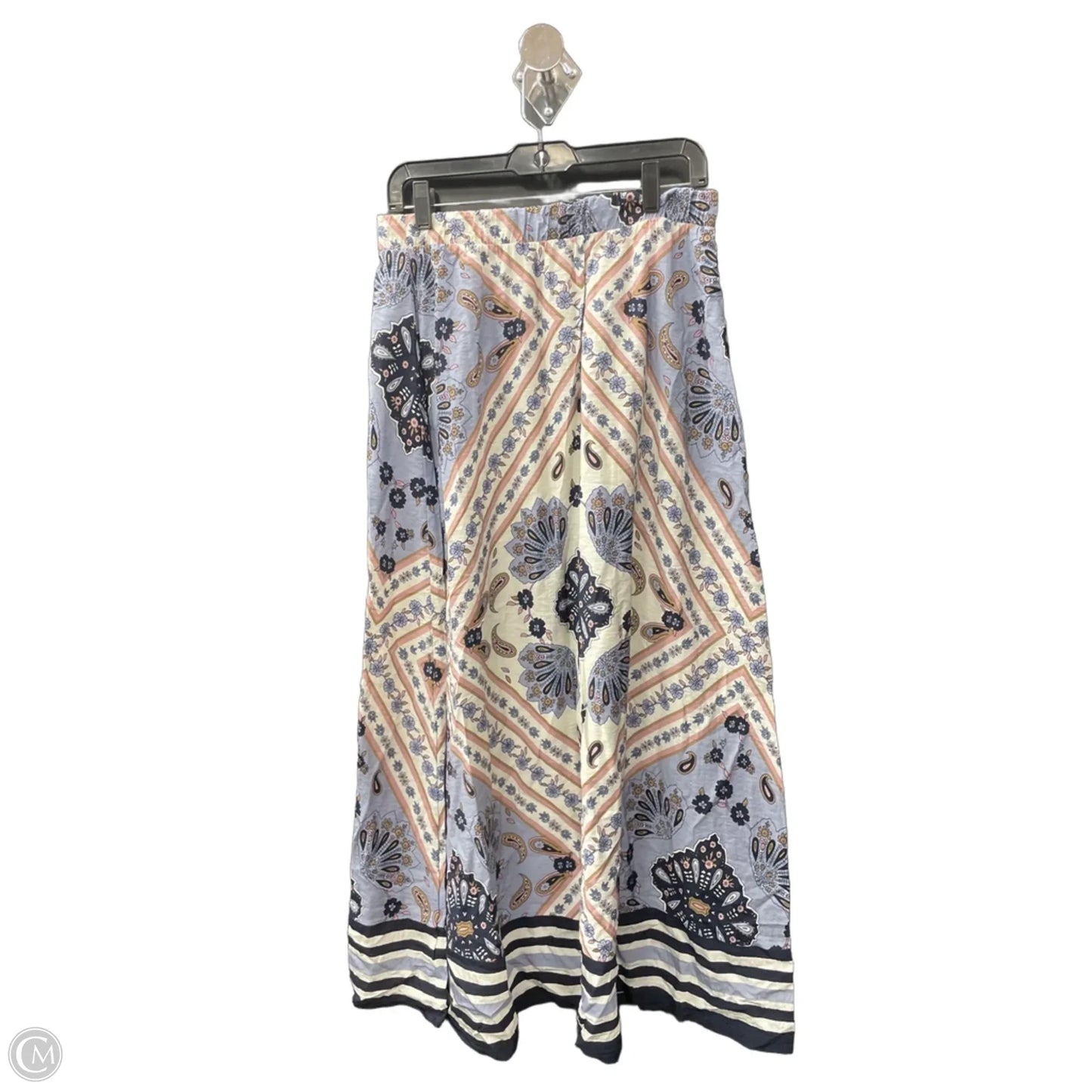 Skirt Maxi By Laundry In Blue & Pink, Size: M