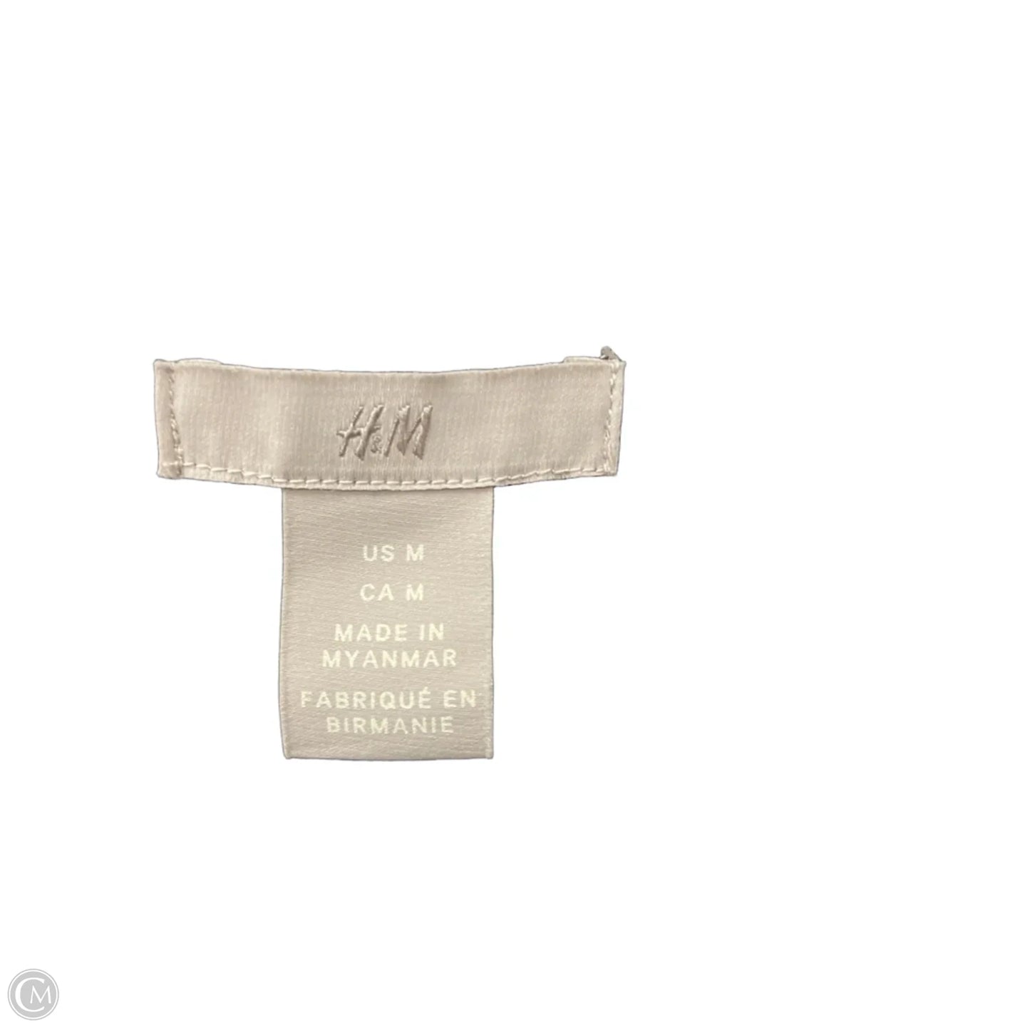 Dress Casual Short By H&m In Black & White, Size: M