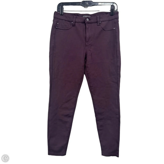 Pants Leggings By Liverpool In Purple, Size: 8