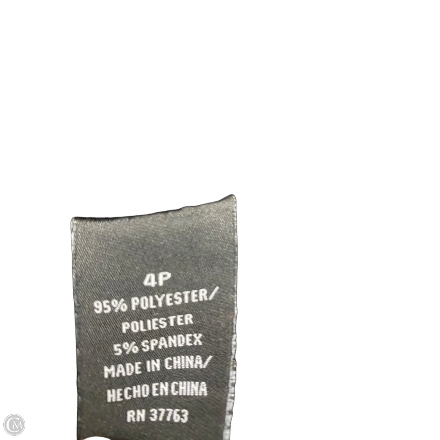 Pants Dress By Clothes Mentor In Black, Size: 4p