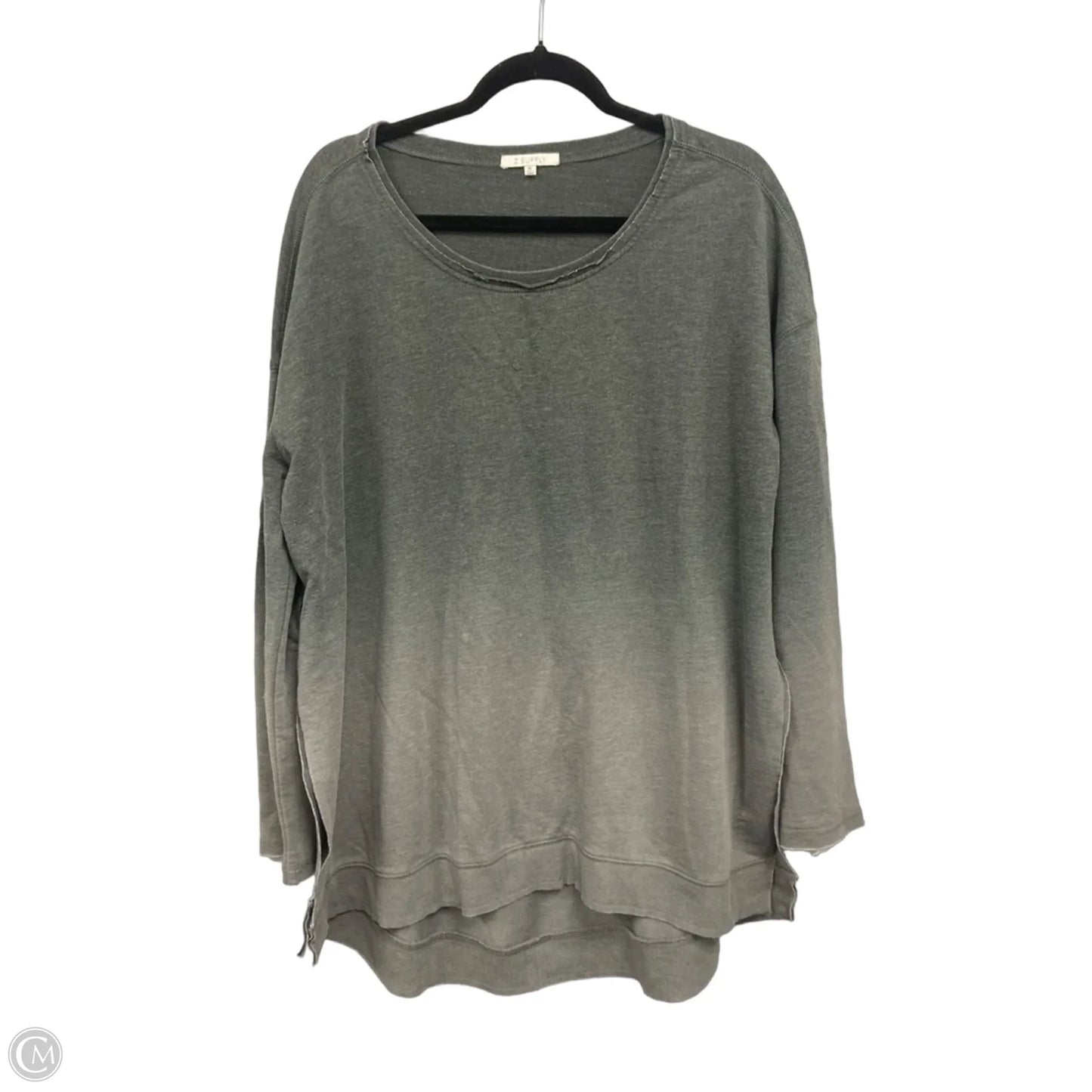 Sweatshirt Crewneck By Z Supply In Green, Size: Xl