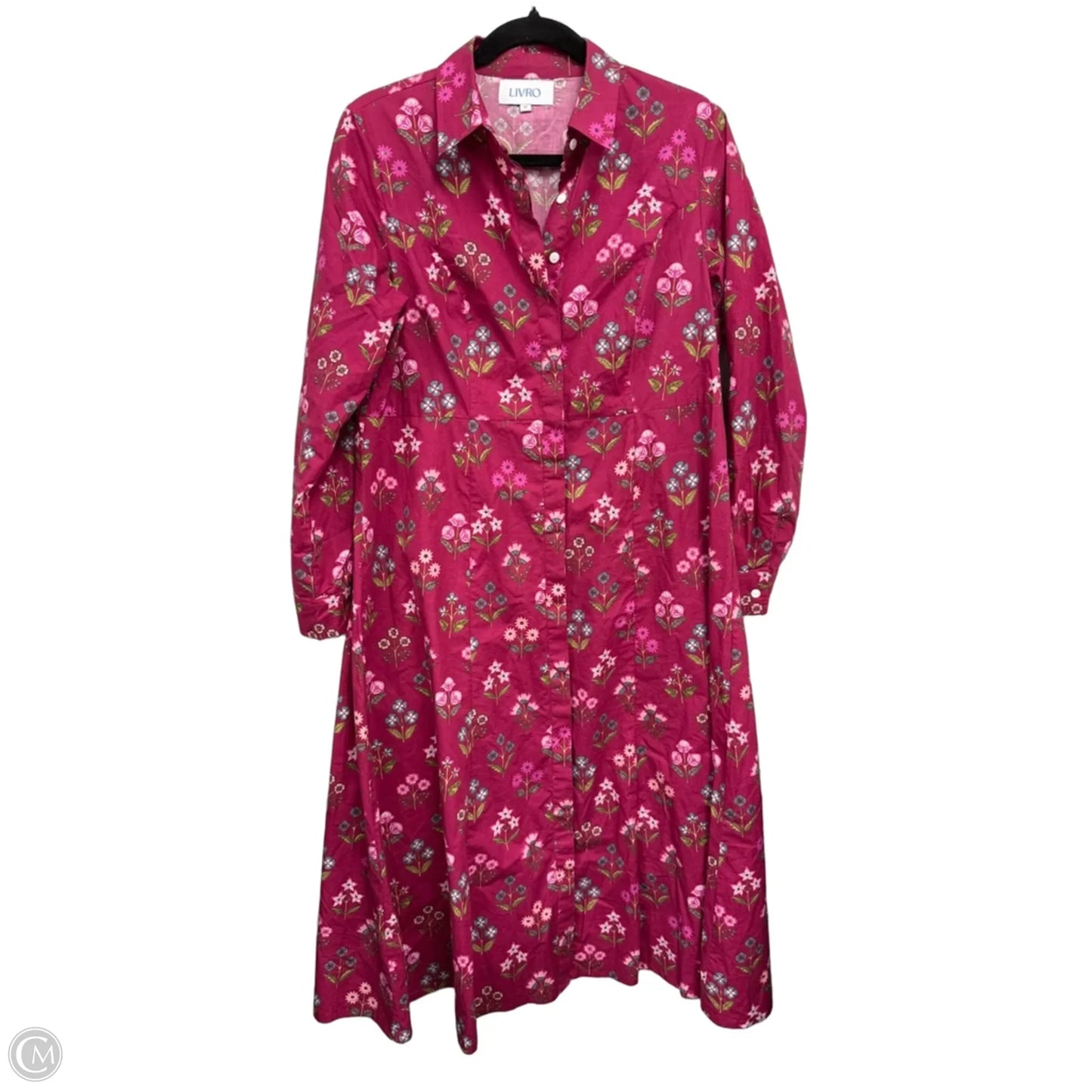 Dress Casual Maxi By Cmb In Floral Print, Size: M