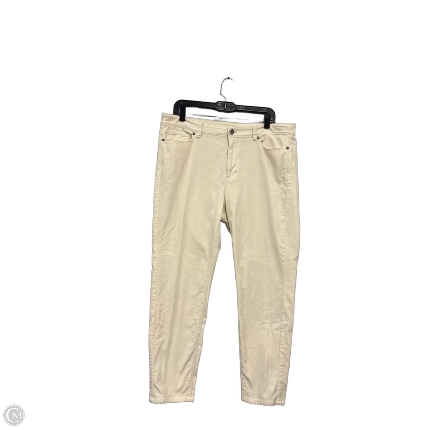 Pants Corduroy By J. Jill In Cream, Size: 14