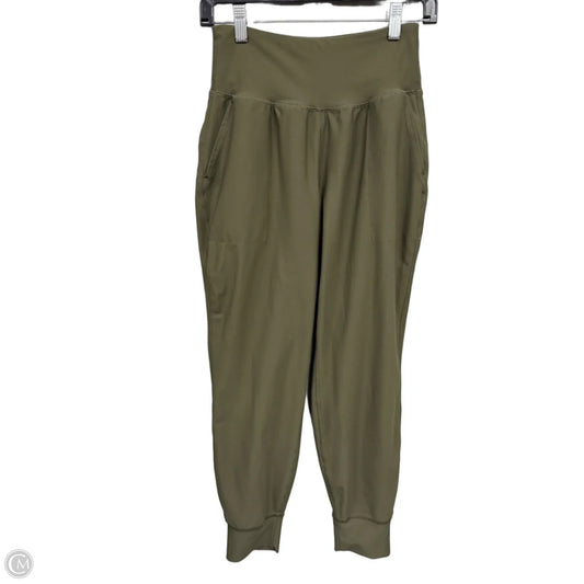 Athletic Leggings By Old Navy In Green, Size: M