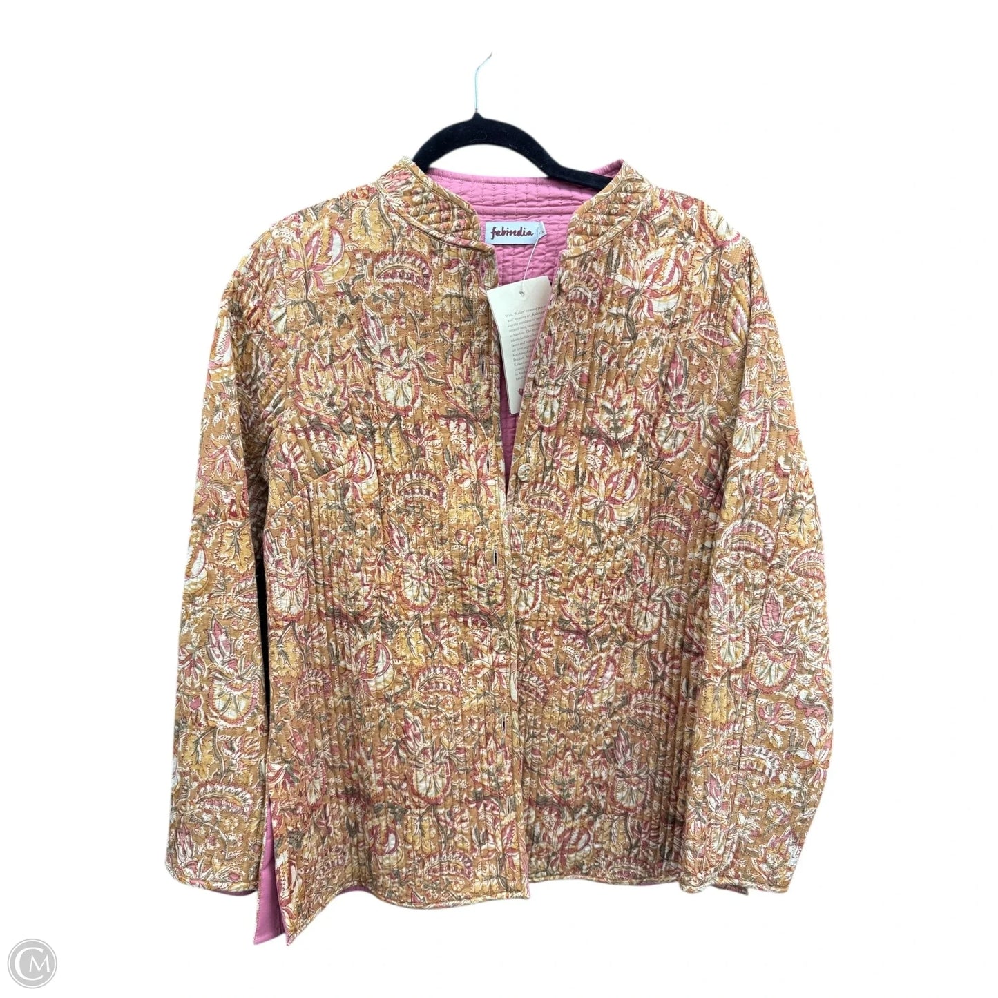 Jacket Other By Clothes Mentor In Floral Print, Size: L