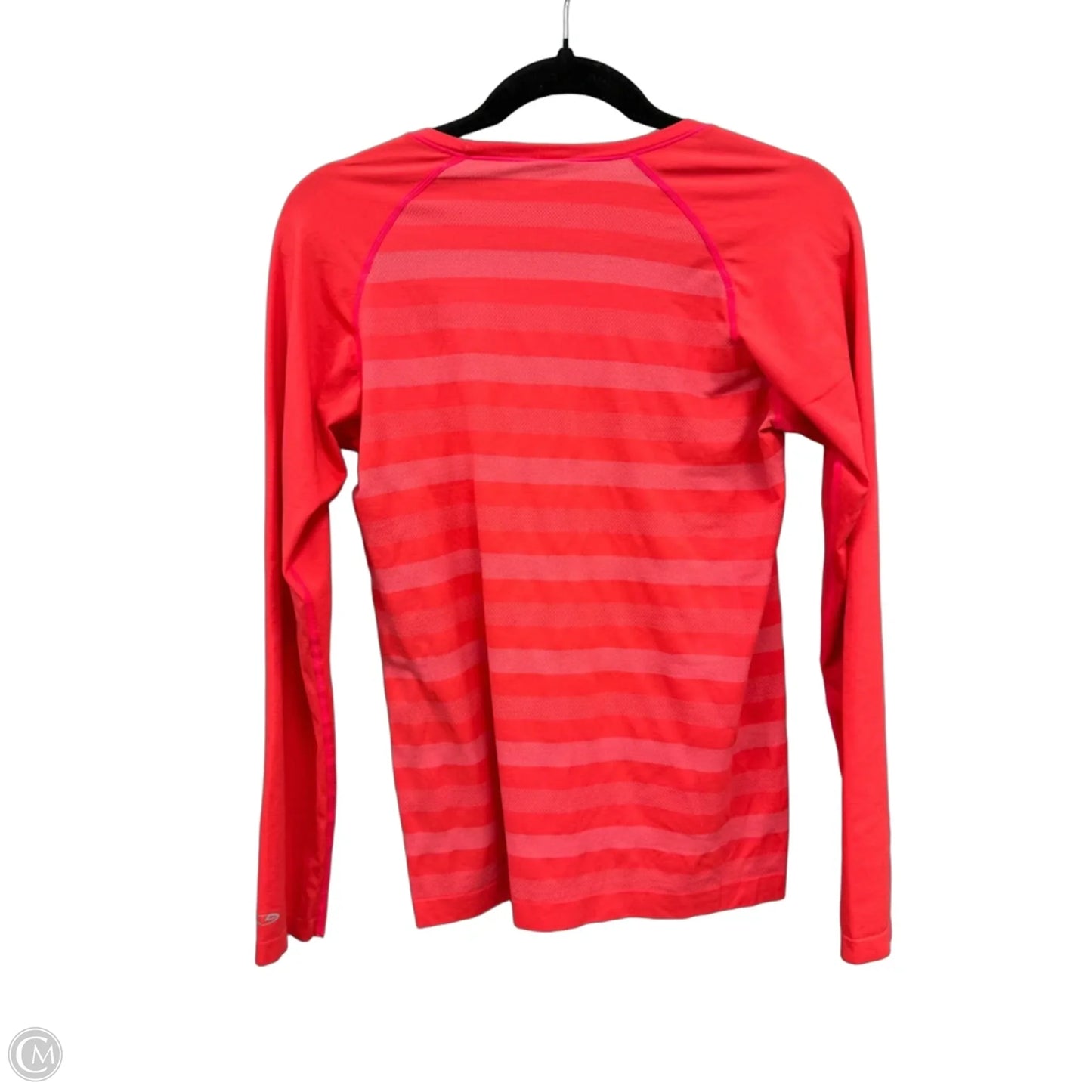 Athletic Top Long Sleeve Crewneck By Champion In Orange, Size: M
