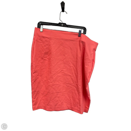 Skirt Mini & Short By Lane Bryant In Peach, Size: 20