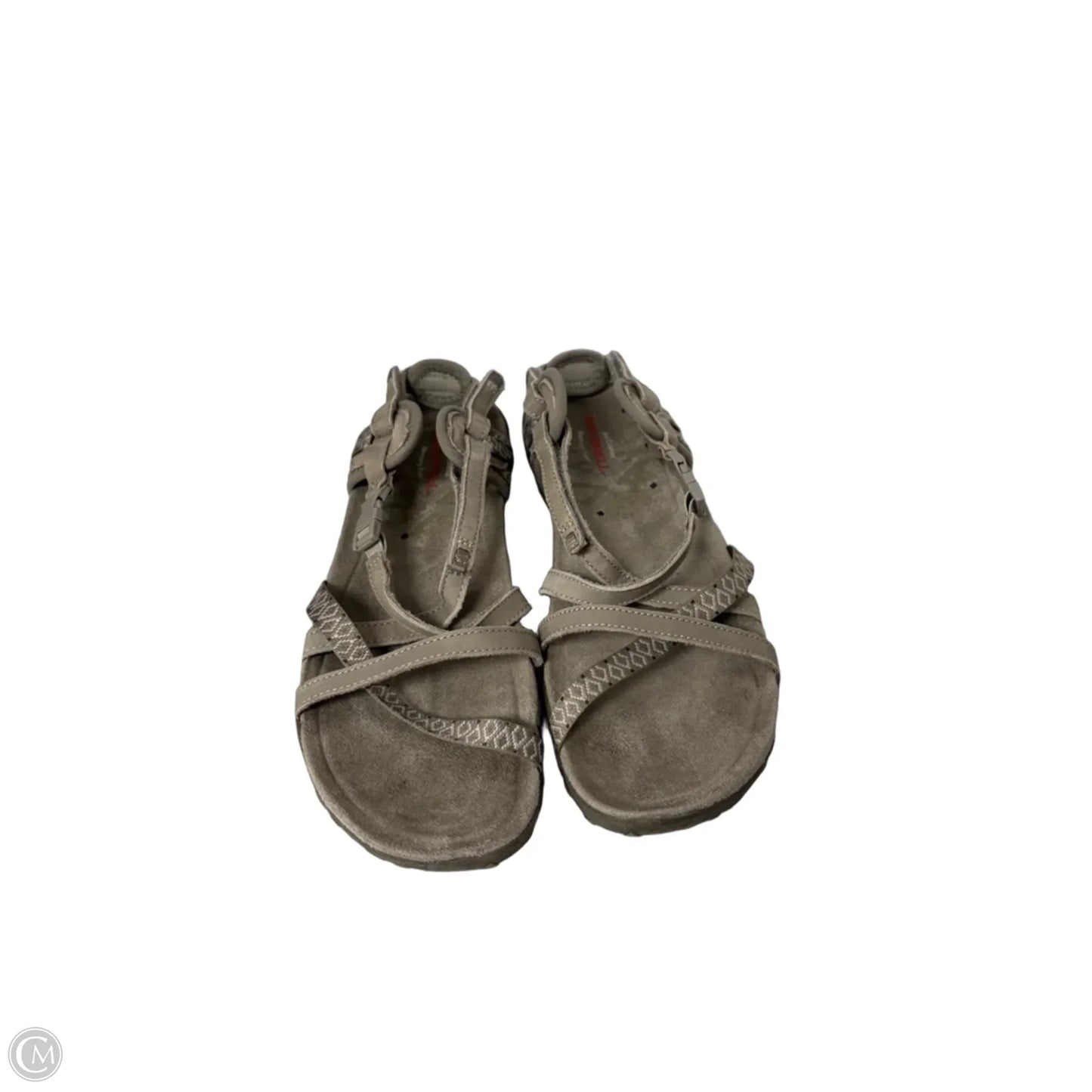 Sandals Flats By Merrell In Grey, Size: 7.5