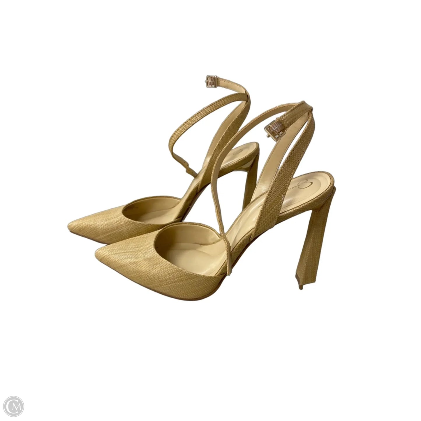 Shoes Heels Stiletto By Jessica Simpson In Beige, Size: 7.5