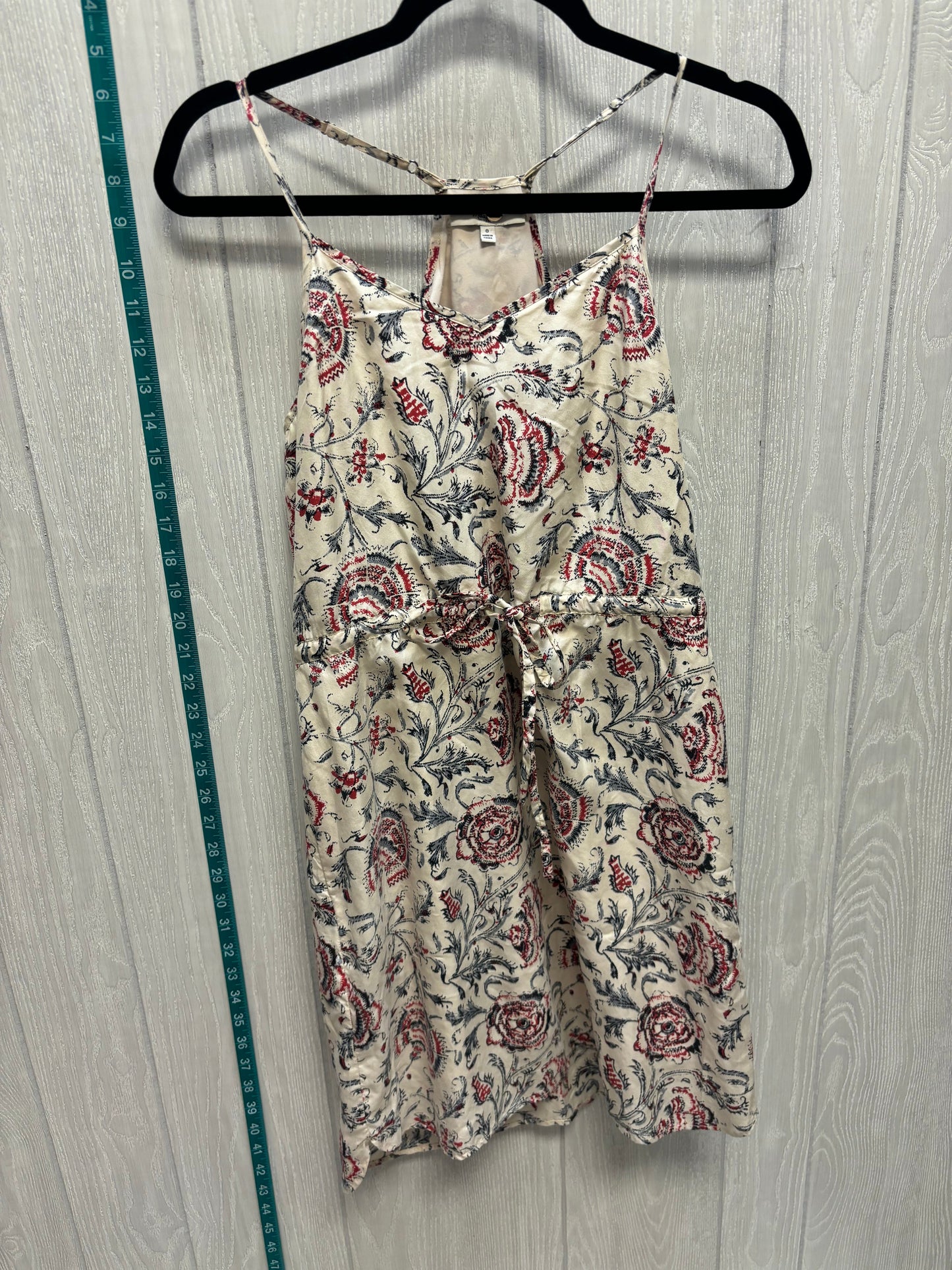 Floral Print Dress Casual Short Madewell, Size Xs