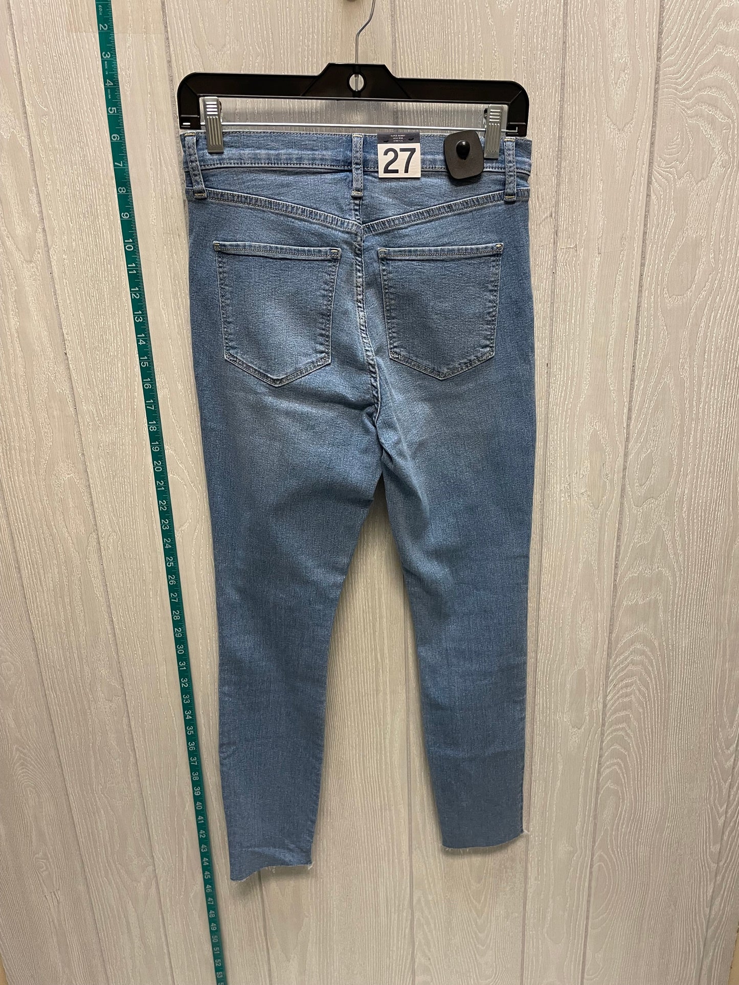 Blue Denim Jeans Straight Gap, Size 4