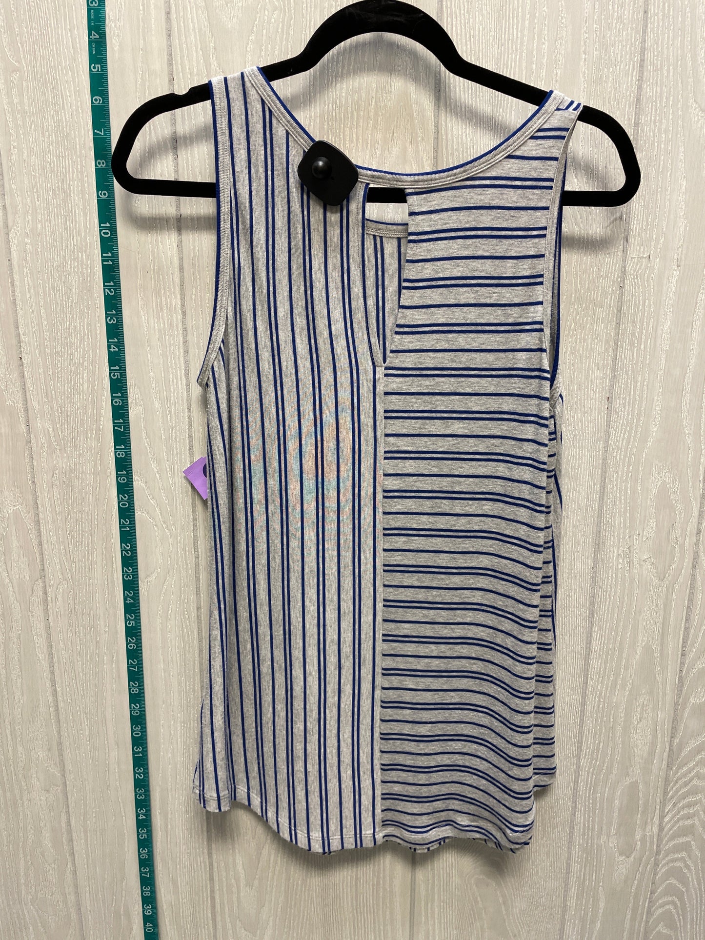 Striped Pattern Top Sleeveless Cabi, Size S