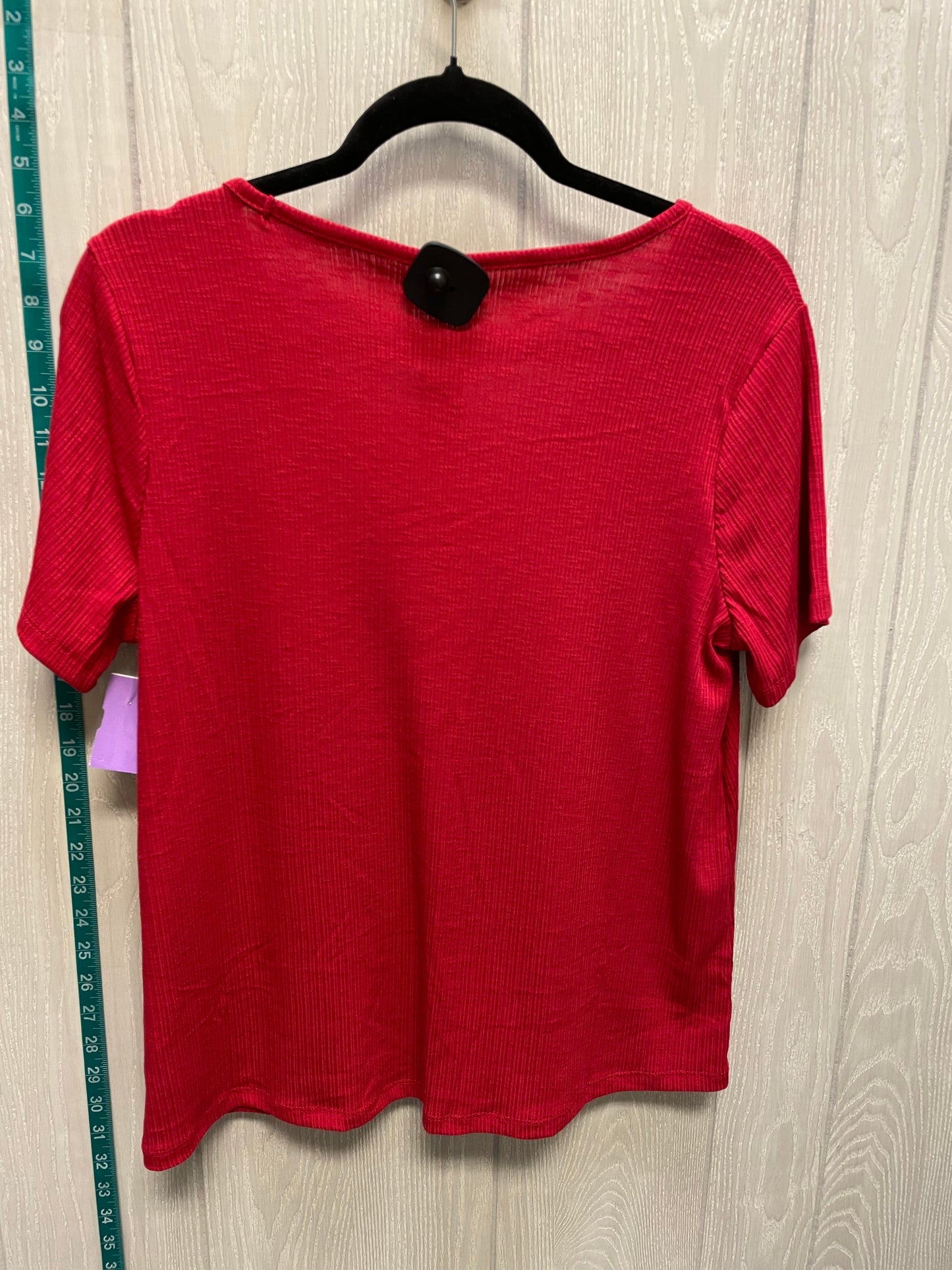 Red Top Short Sleeve Old Navy, Size M