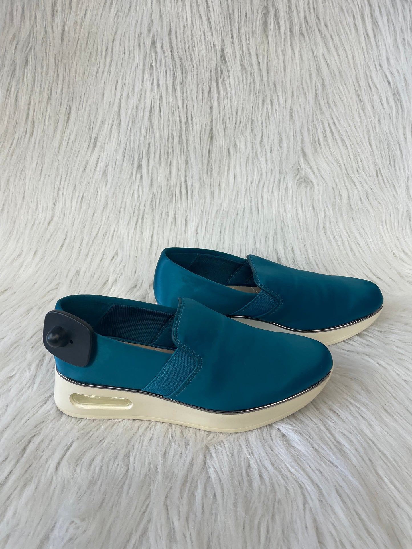 Shoes Designer By Karl Lagerfeld In Teal, Size: 6