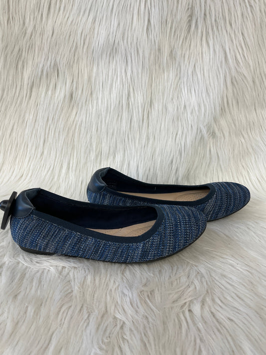 Shoes Flats By Lands End In Blue, Size: 9.5