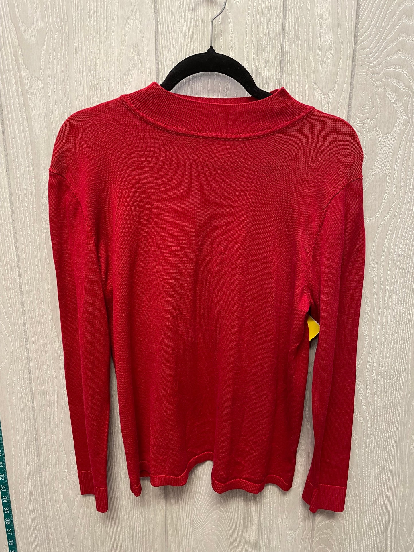 Sweater By Coldwater Creek In Red, Size: L