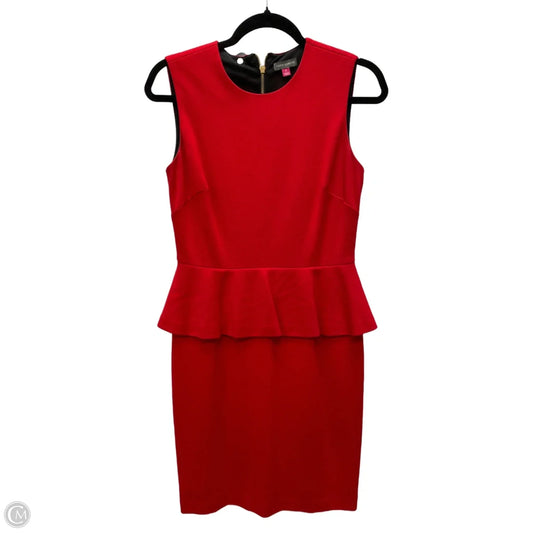 Dress Casual Short By Vince Camuto In Red, Size: S