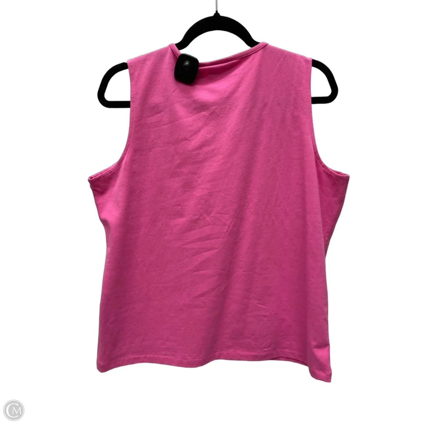 Top Sleeveless By Liz Claiborne In Pink, Size: Xl