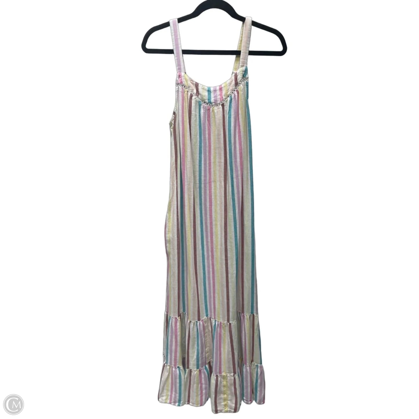 Dress Casual Maxi By Sonoma In Striped Pattern, Size: M