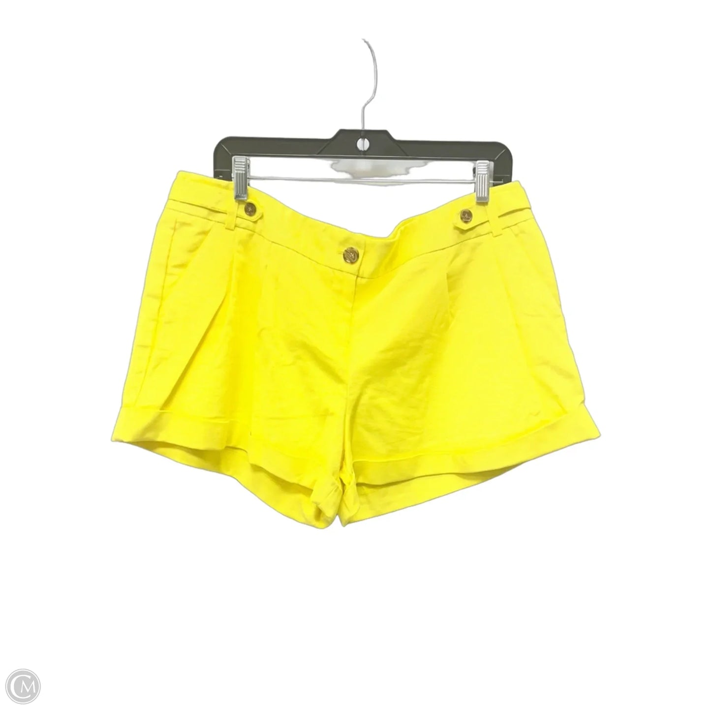 Shorts By Vince Camuto In Yellow, Size: 14