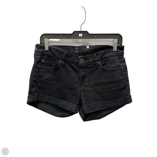 Shorts By 7 For All Mankind In Black, Size: 4