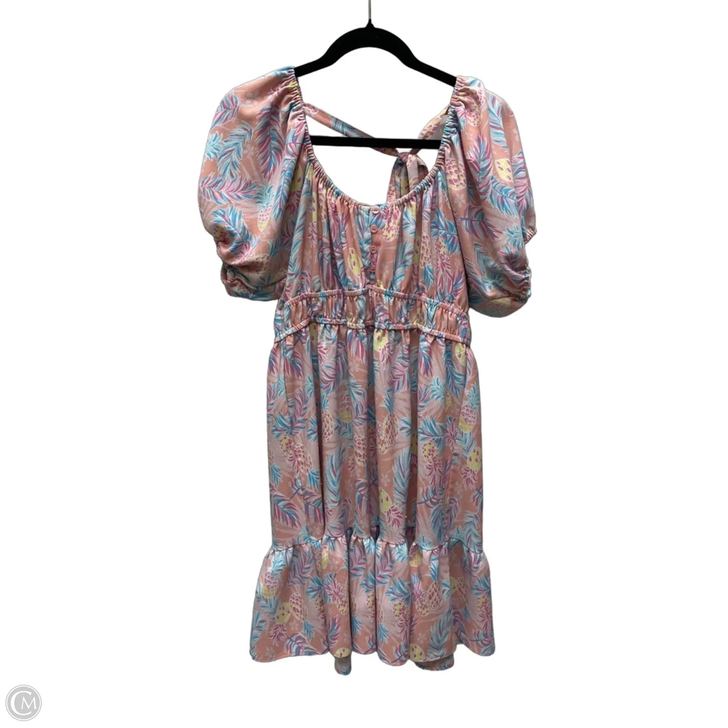 Dress Casual Short By Simply Southern In Floral Print, Size: L