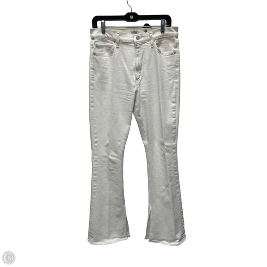 Jeans Flared By Citizens Of Humanity In White, Size: 8