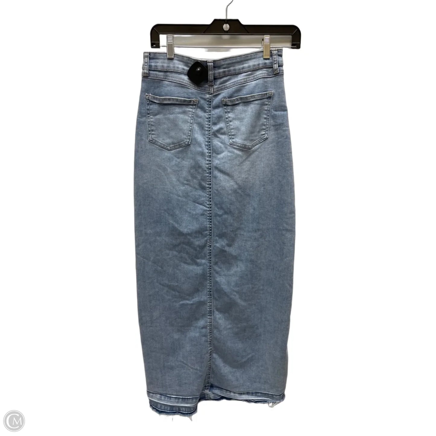 Skirt Maxi By Sincerely Jules In Blue Denim, Size: 2