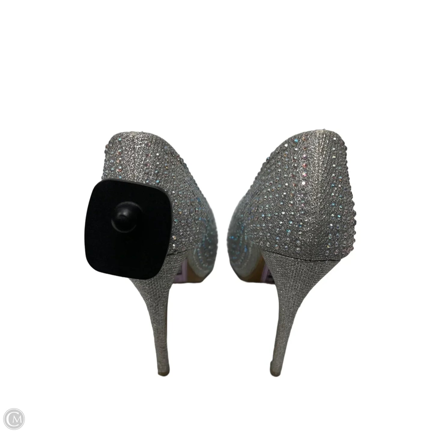 Shoes Heels Stiletto By flourish In Silver, Size: 8.5