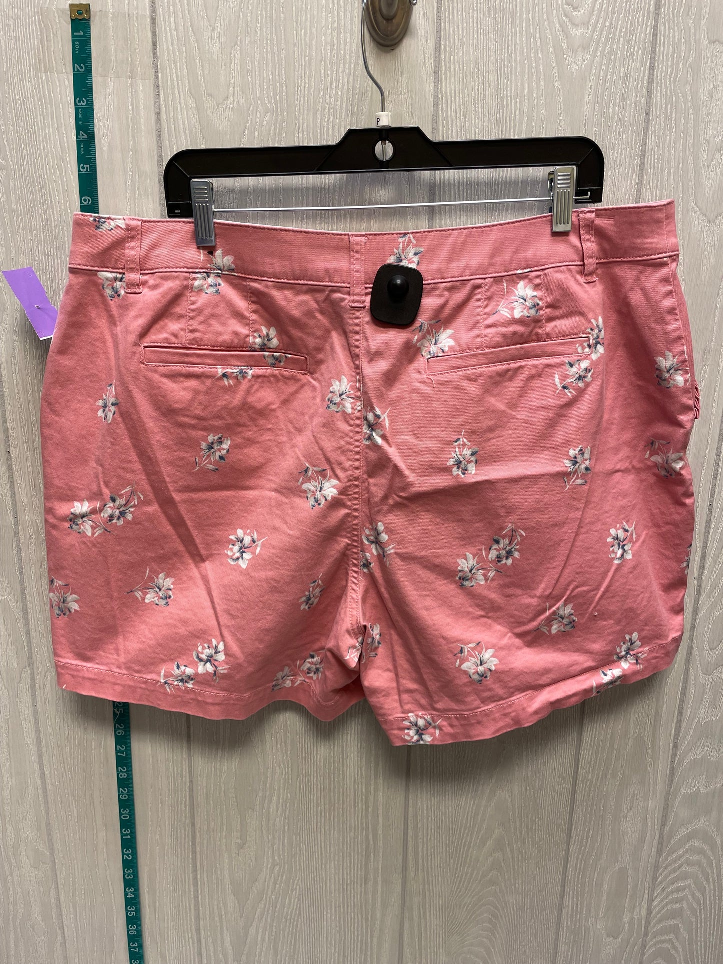 Floral Print Shorts Lane Bryant, Size 18