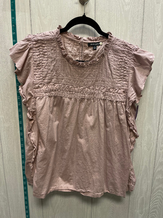 Mauve Top Short Sleeve Dear John, Size L