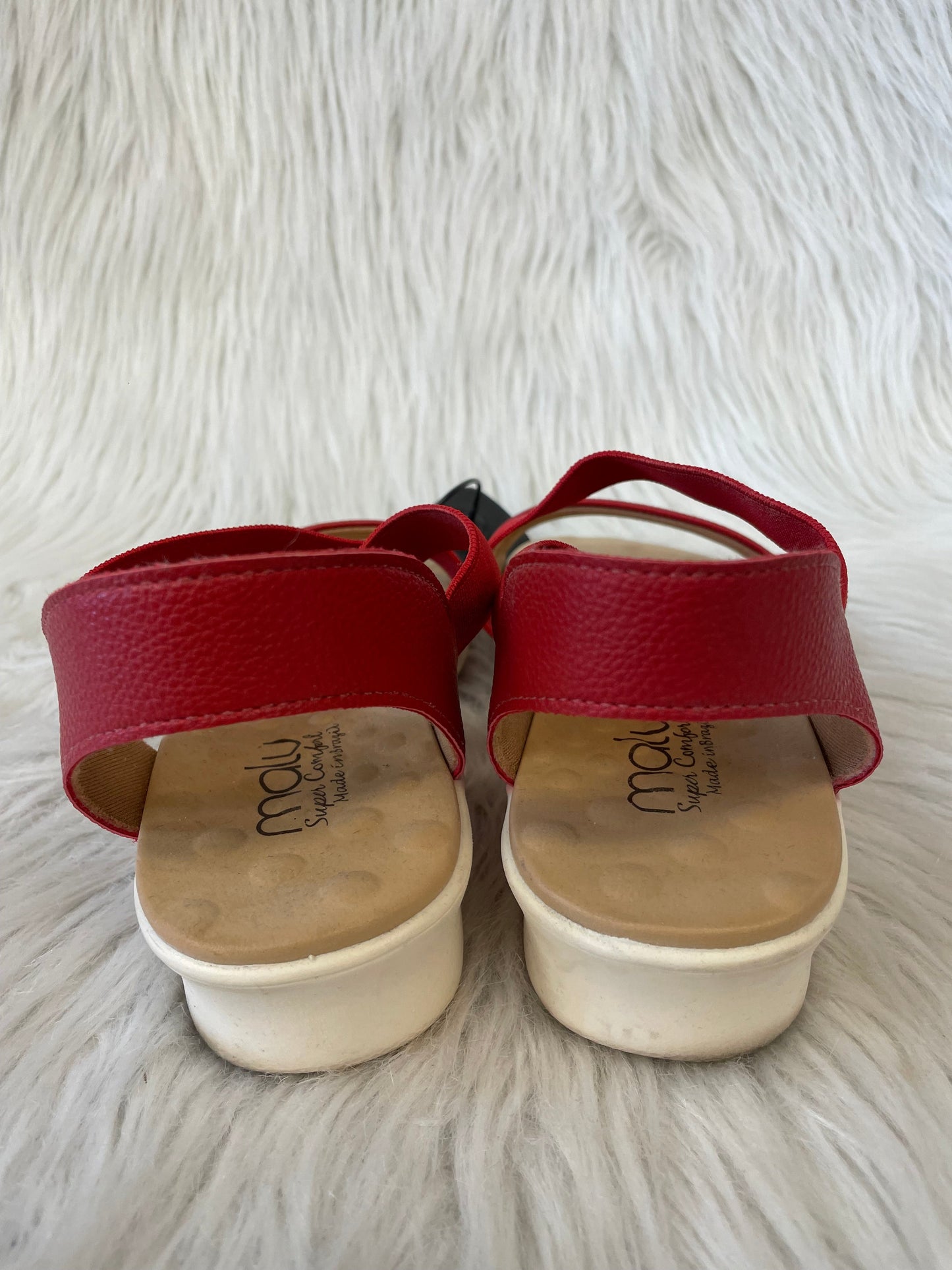 Sandals Flats By malu In Red, Size: 7