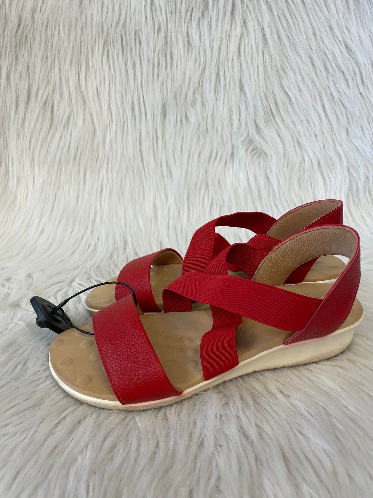 Sandals Flats By malu In Red, Size: 7