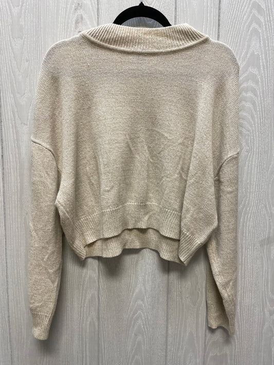 Sweater By Divided In Tan, Size: L