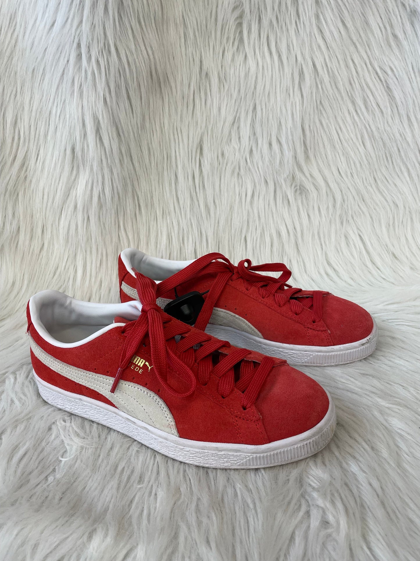 Shoes Sneakers By Puma In Red, Size: 8.5