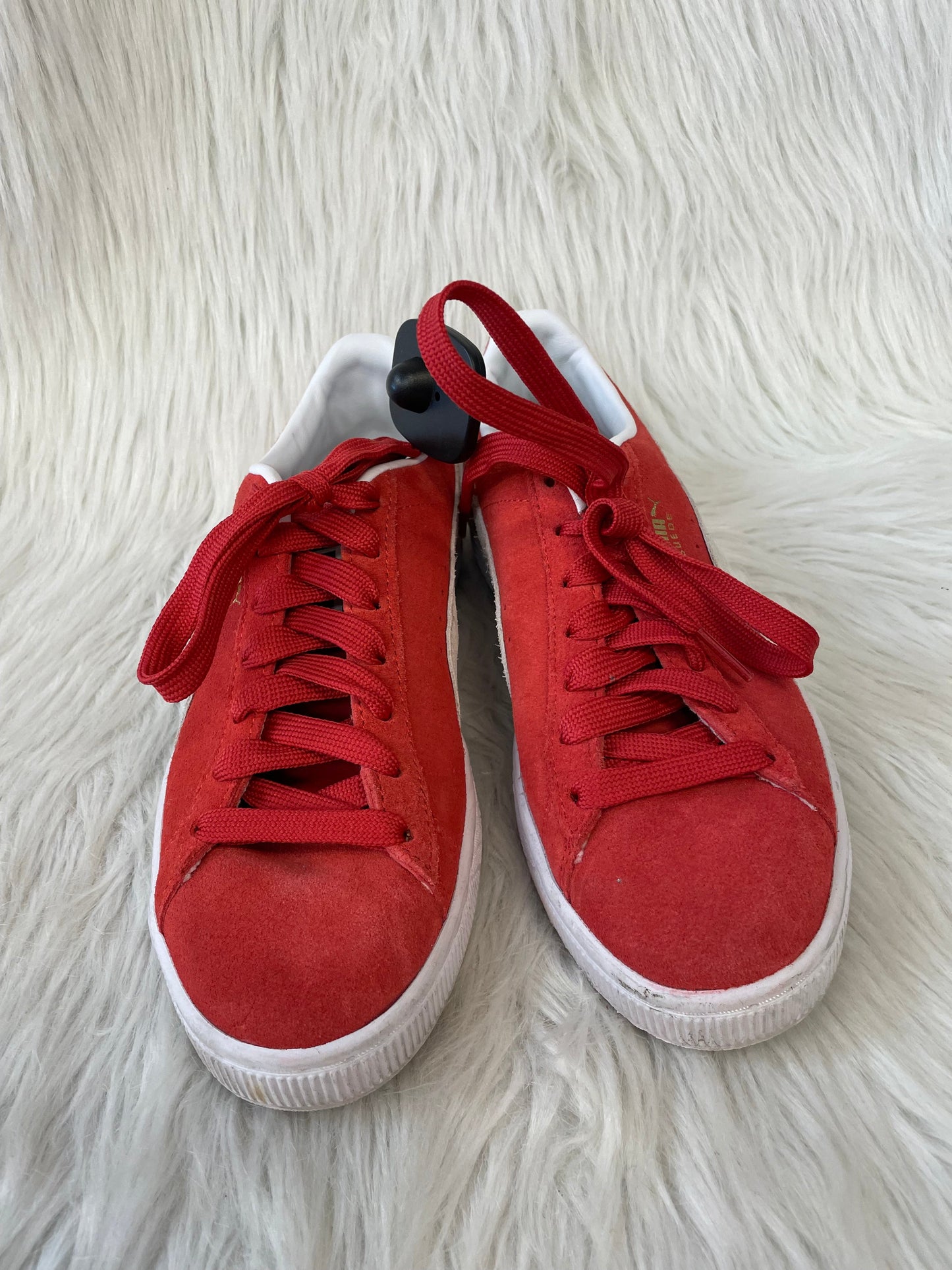 Shoes Sneakers By Puma In Red, Size: 8.5