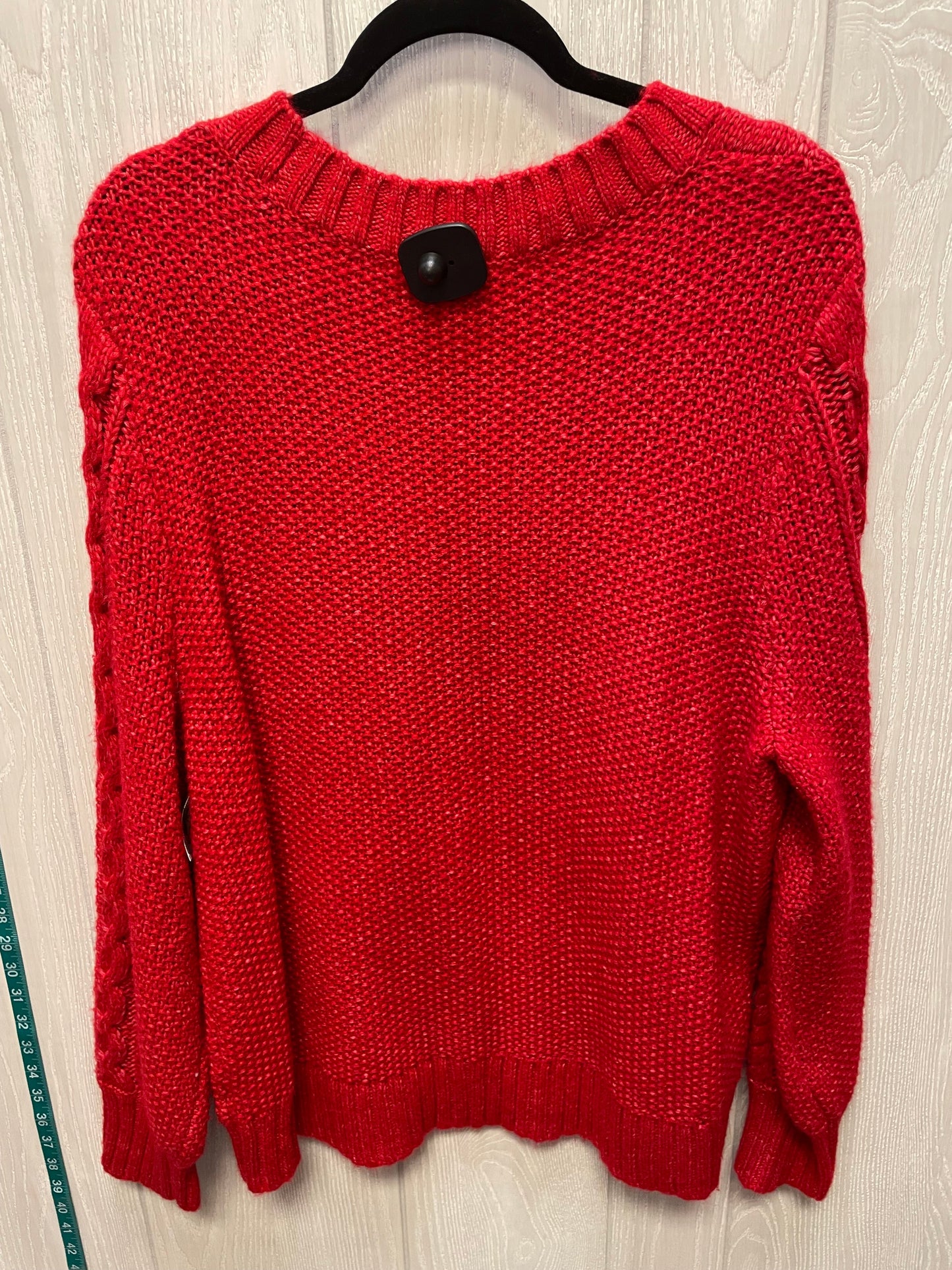 Sweater By Talbots In Red, Size: 2x