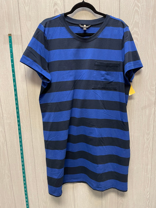 Dress Casual Short By Banana Republic In Striped Pattern, Size: Xl