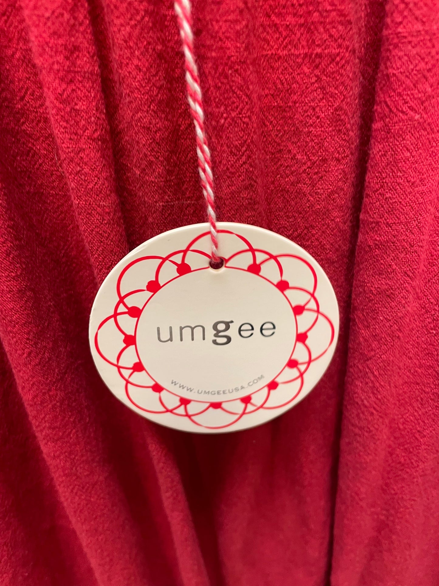 Blouse Long Sleeve By Umgee In Red, Size: S