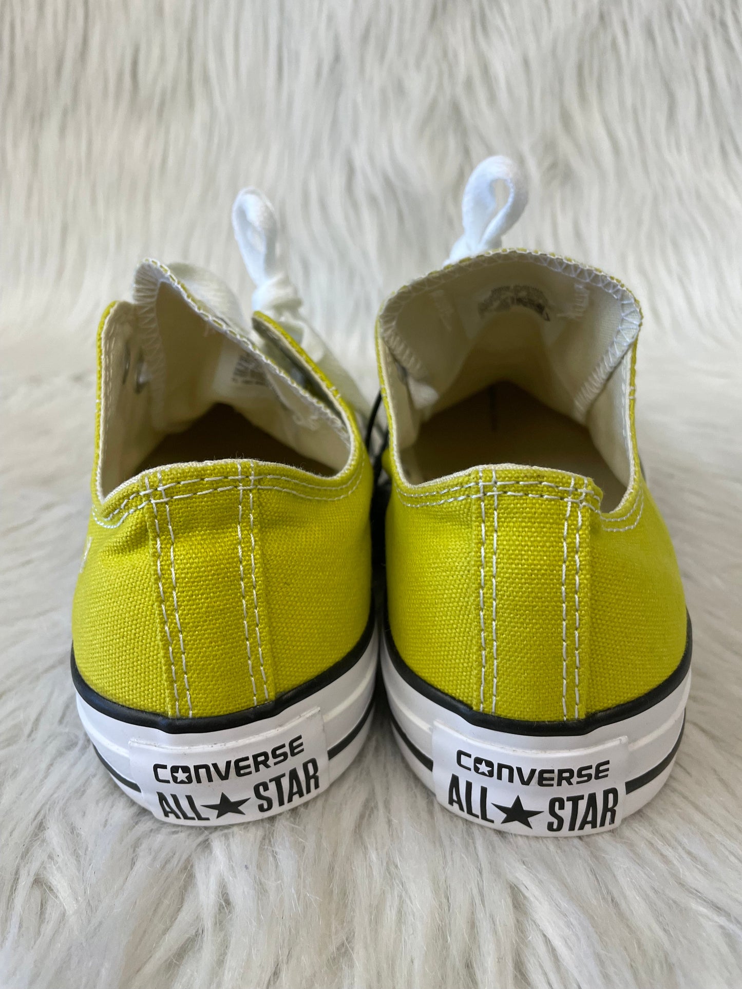 Shoes Sneakers By Converse In Chartreuse, Size: 7