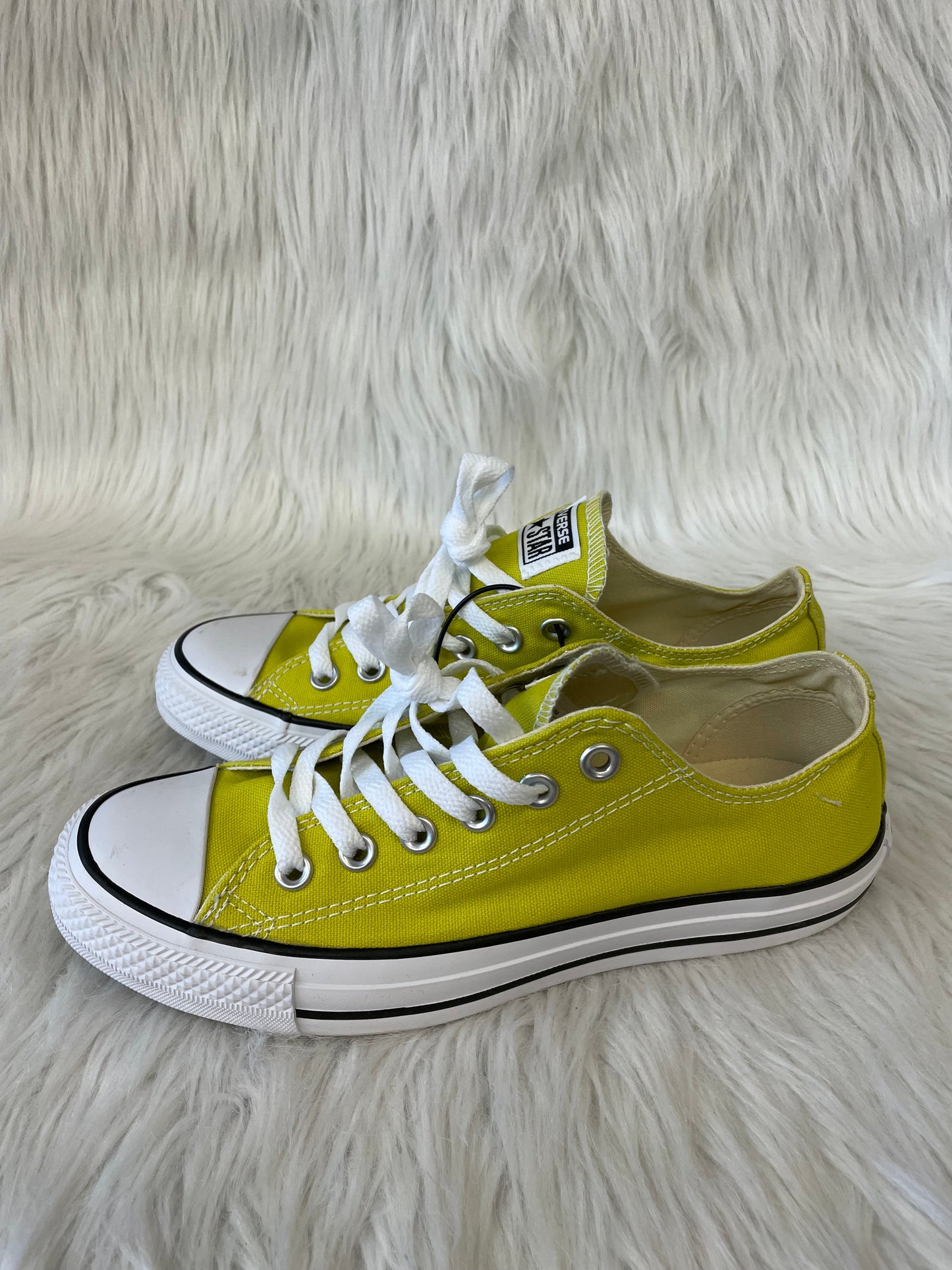 Shoes Sneakers By Converse In Chartreuse, Size: 7