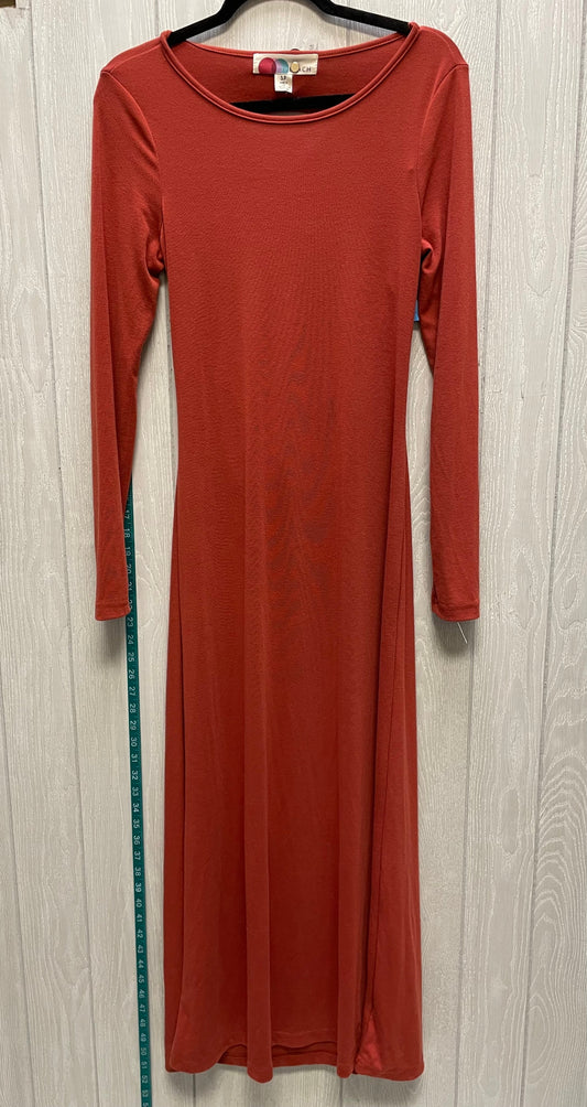 Dress Casual Maxi By Free People In Orange, Size: S