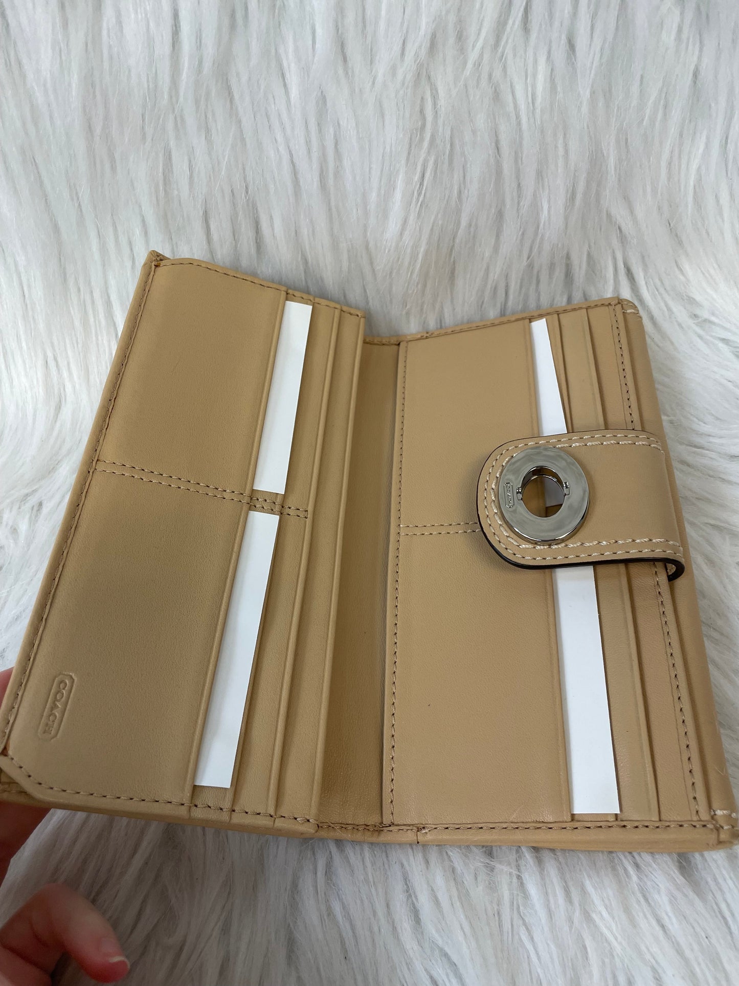 Wallet Designer By Coach, Size: Large