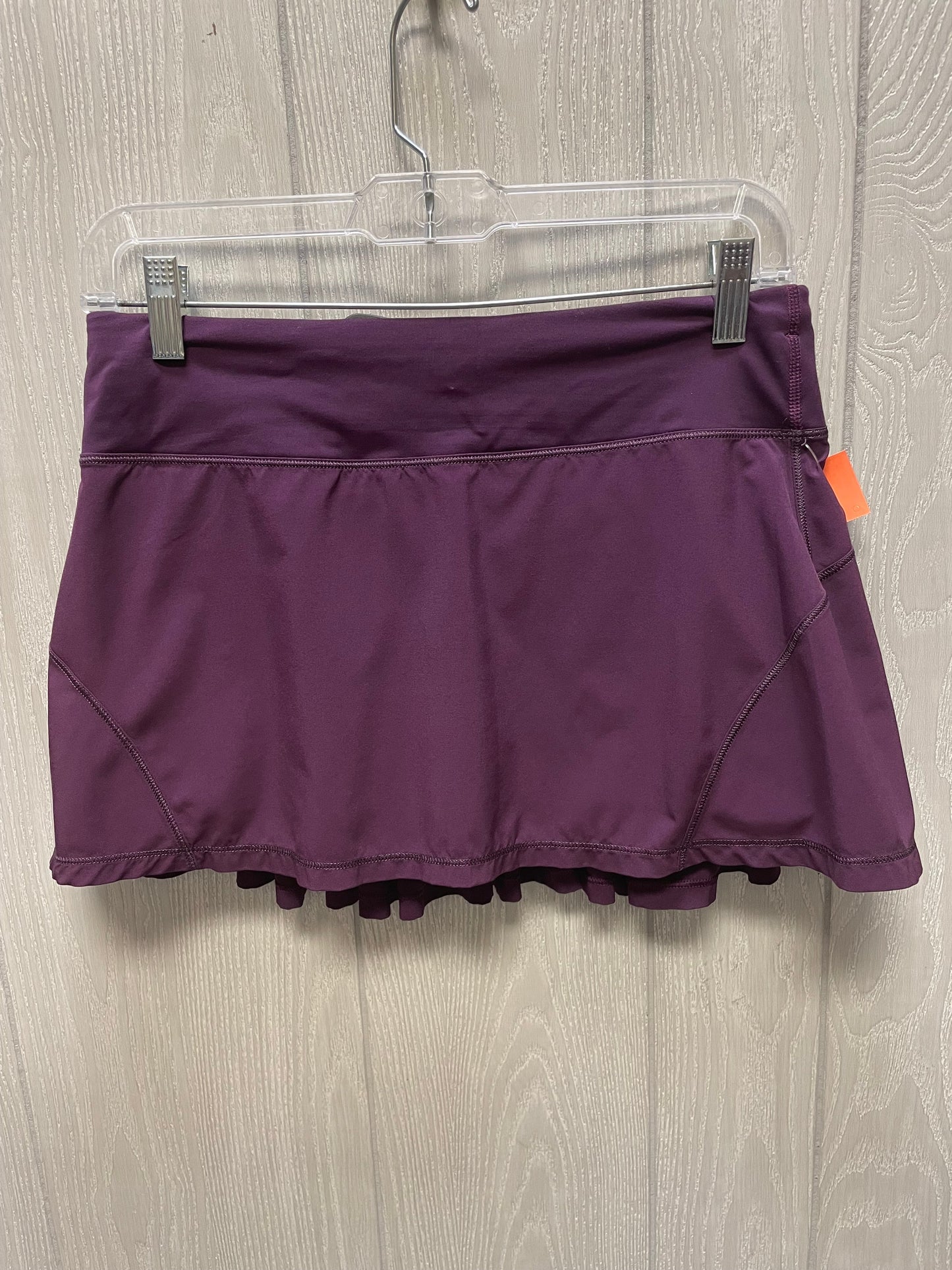 Athletic Skort By Lululemon In Purple, Size: 4