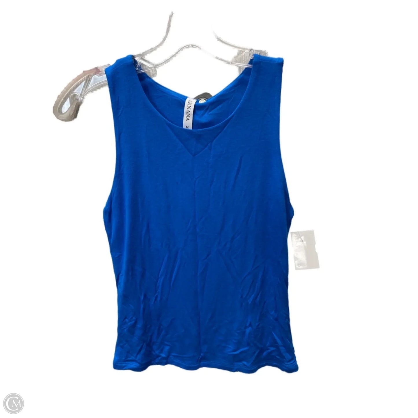 Top Sleeveless By Zenana Outfitters In Blue, Size: M