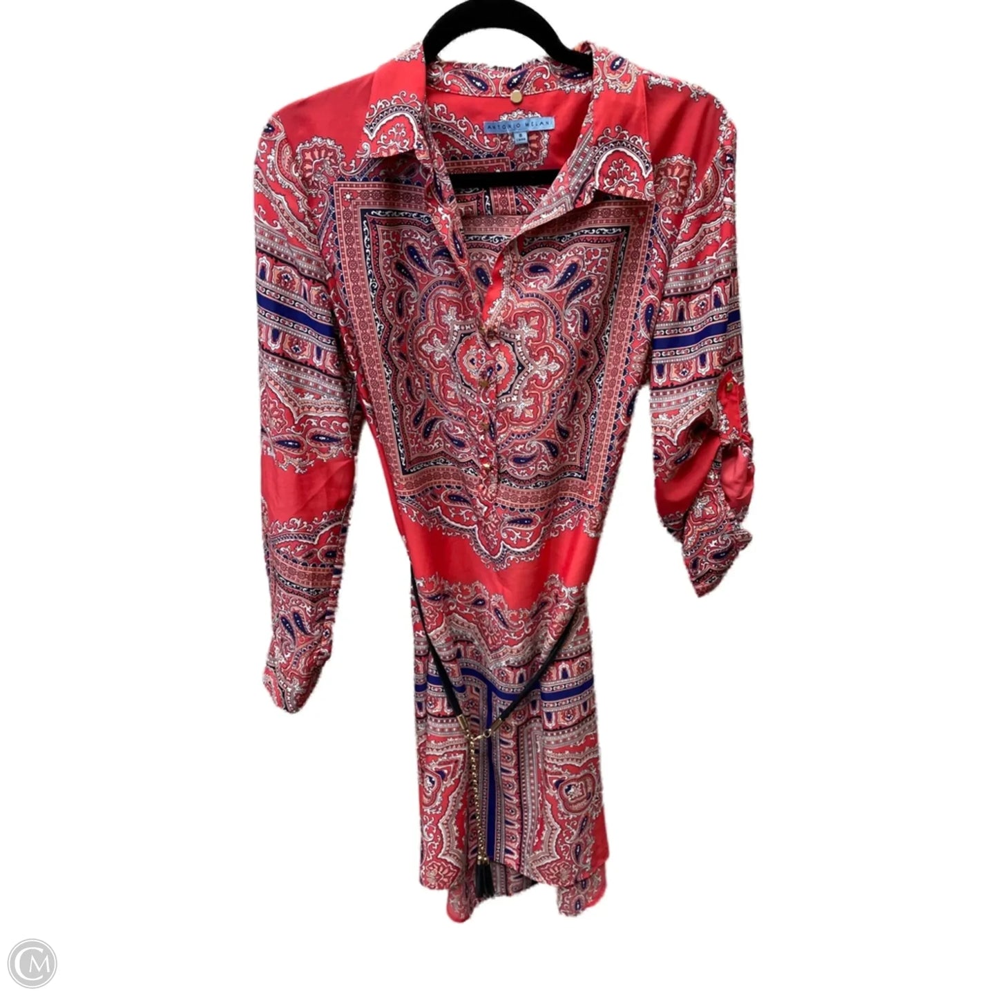 Dress Casual Short By Antonio Melani In Multi-colored, Size: M