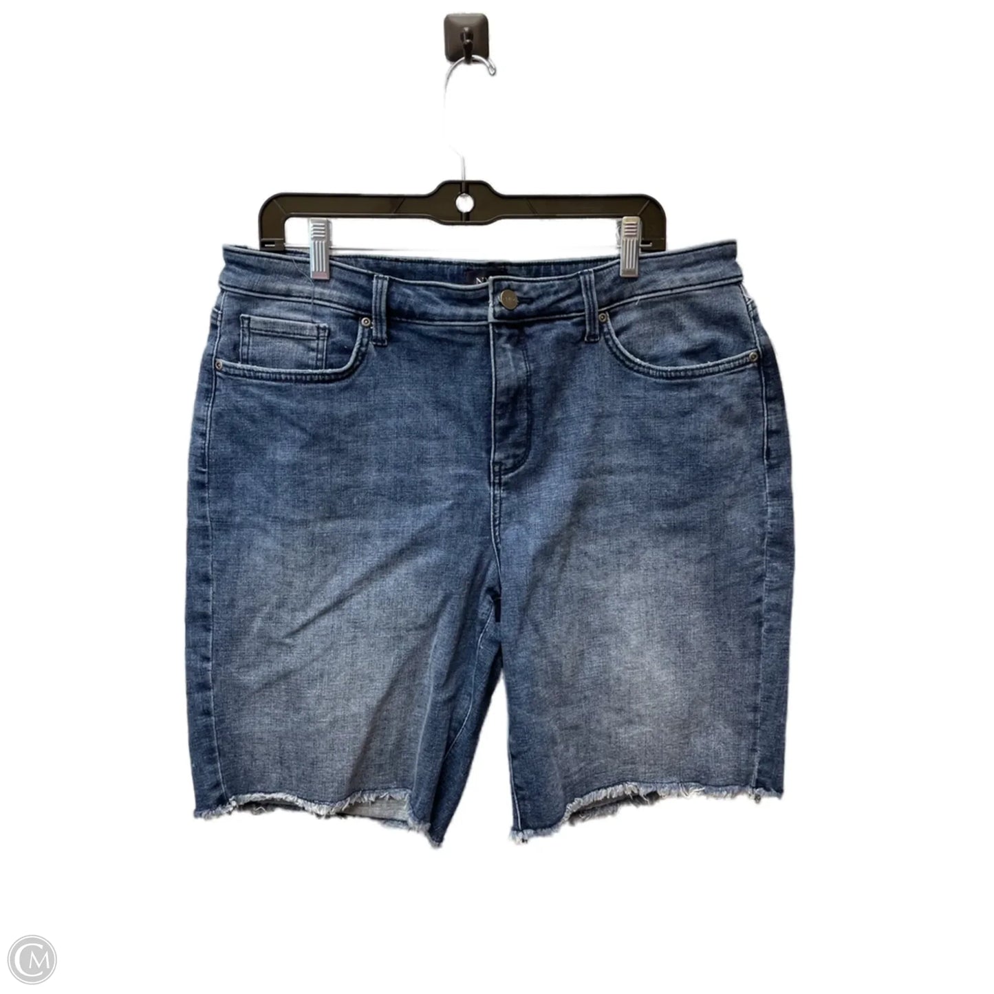 Shorts By Not Your Daughters Jeans In Blue Denim, Size: 18
