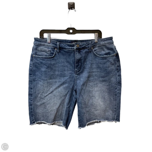 Shorts By Not Your Daughters Jeans In Blue Denim, Size: 18
